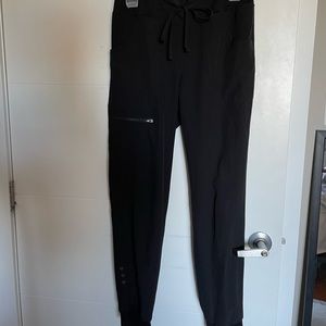 Womens Heart and Soul jogger scrub pants